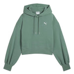 Puma - Women's Wardrobe Essentials Relaxed Cropped Hoodie (629746 30)