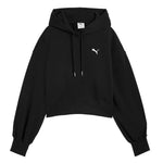Puma - Women's Wardrobe Essentials Relaxed Cropped Hoodie (629746 01)