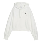 Puma - Women's Wardrobe Essentials Relaxed Cropped Hoodie (629746 02)