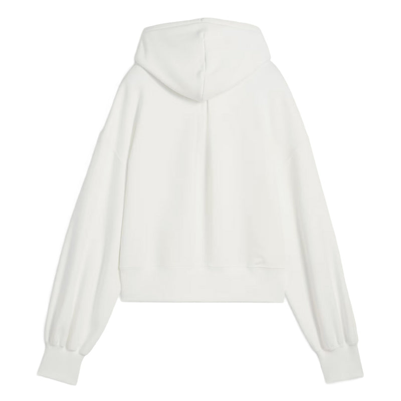 Puma - Women's Wardrobe Essentials Relaxed Cropped Hoodie (629746 02)