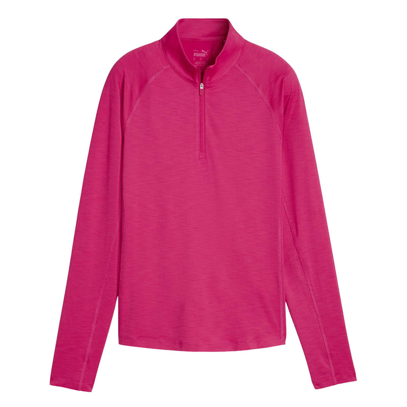 Puma - Women's You-V Golf 1/4 Zip Sweatshirt (537498 02)