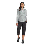 Puma - Women's You-V Leopard Quarter-Zip Golf Sweater (623929 01)