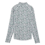 Puma - Women's You-V Leopard Quarter-Zip Golf Sweater (623929 01)