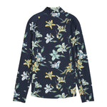 Puma - Women's You-V Lily Floral Golf 1/4 Zip Sweatshirt (629379 01)