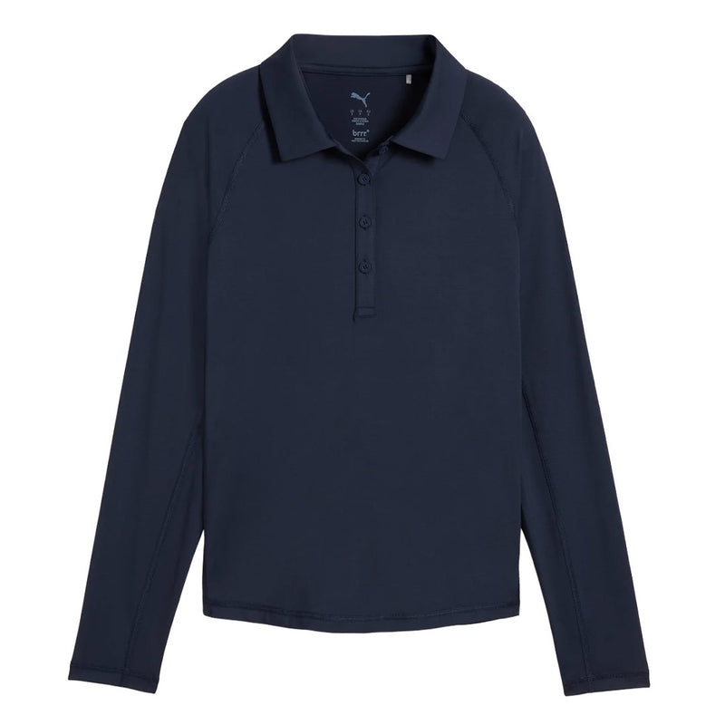 Puma - Women's You-V Long Sleeve Polo (629360 01)