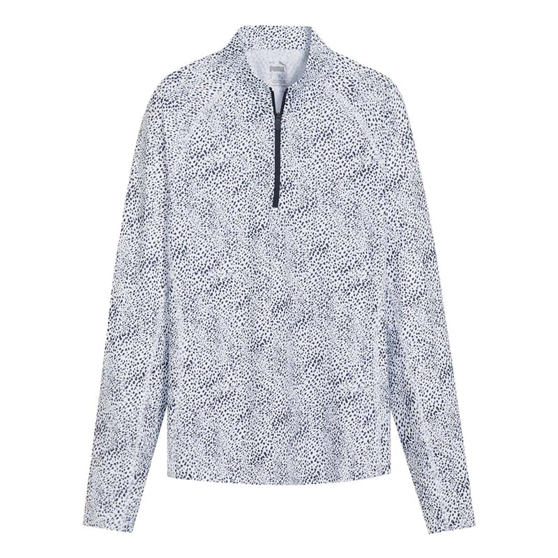 Puma - Women's You-V Microdot 1/4 Zip Sweater (623934 02)