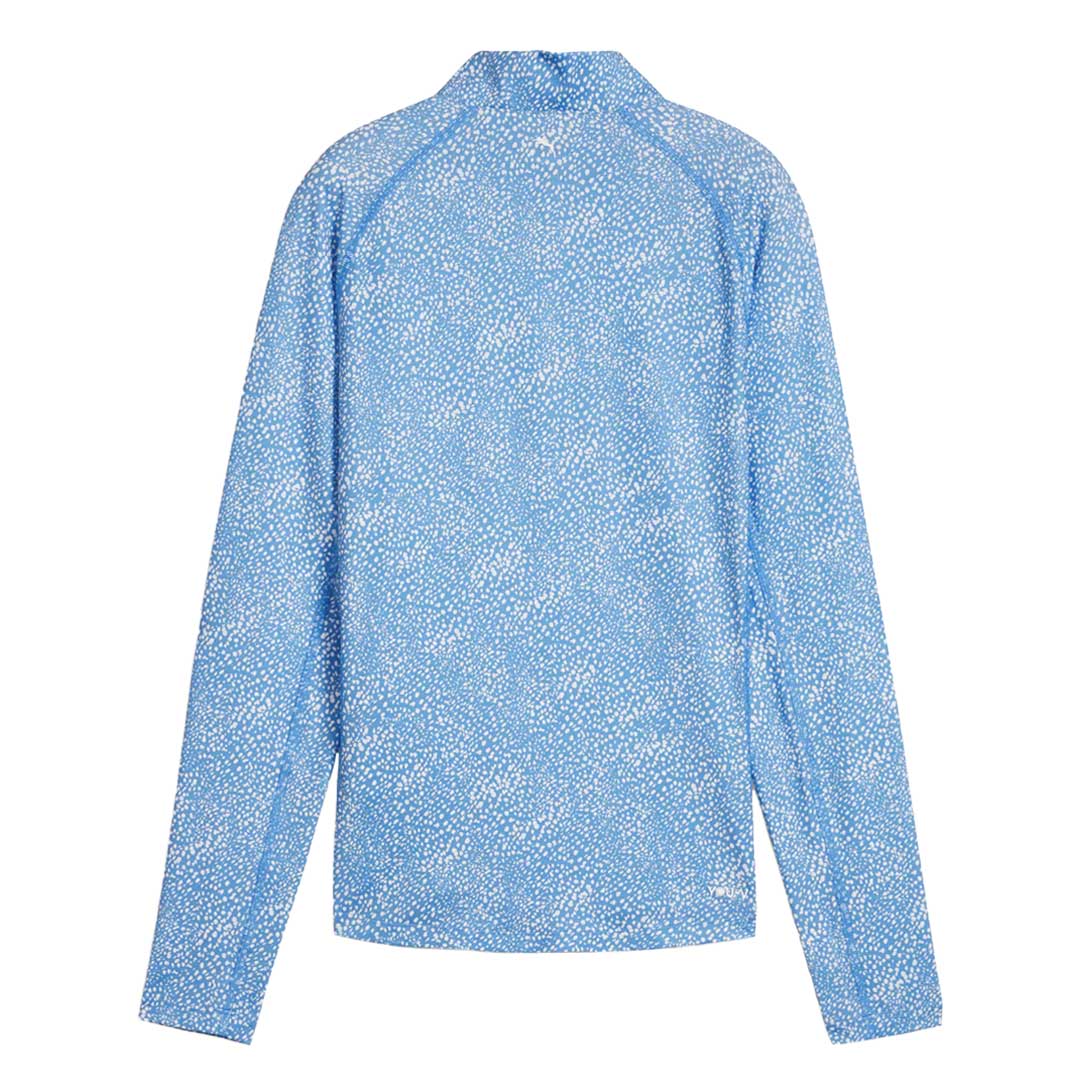 Puma - Women's You-V Microdot Quarter-Zip Golf Sweater (623934 01