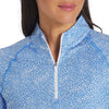 Puma - Women's You-V Microdot Quarter-Zip Golf Sweater (623934 01)