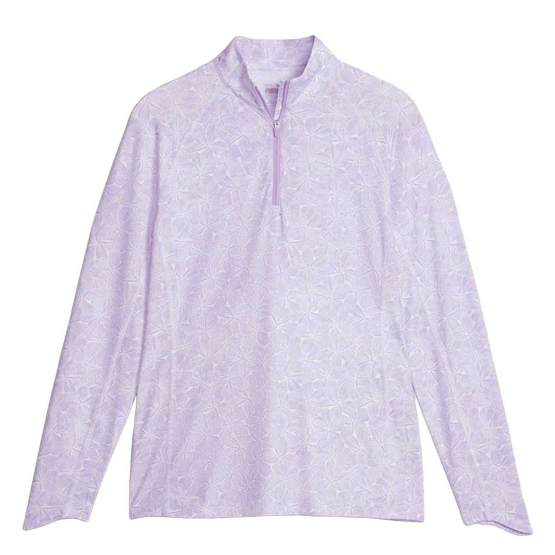 Puma - Women's You-V Plumeria 1/4 Zip Sweater (622788 02)