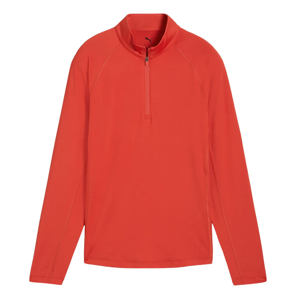 Puma - Women's YouV Brrr Solid Golf 1/4 Zip Pullover (629521 06