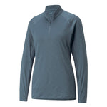 Puma - Women's YouV Golf 1/4 Zip Sweatshirt (537498 01)
