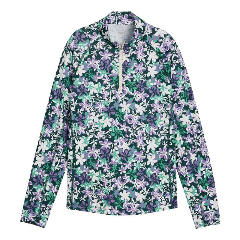 Puma - Women's YouV Lillie 1/4 Zip Pullover (626959 01)