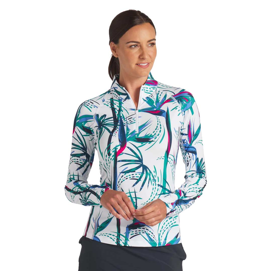 Puma - Women's YouV Paradise 1/4 Zip Sweater (625903 01) – SVP Sports