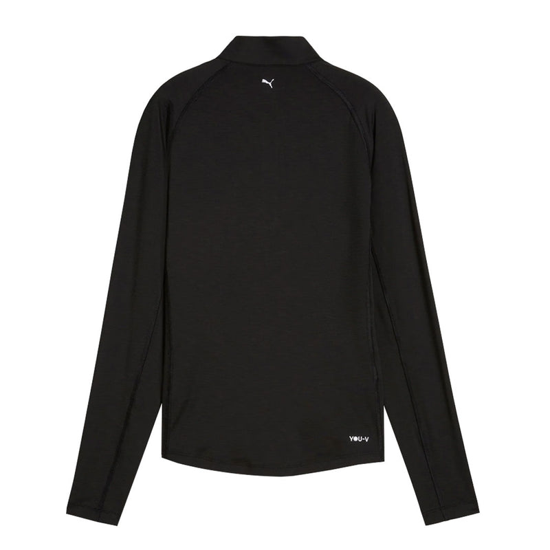 Puma - Women's YouV Solid Golf 1/4 Zip Pullover (625902 03)