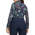 Puma - Women's Puma x LIBERTY You-V Golf Quarter-Zip Sweater (622789 01)