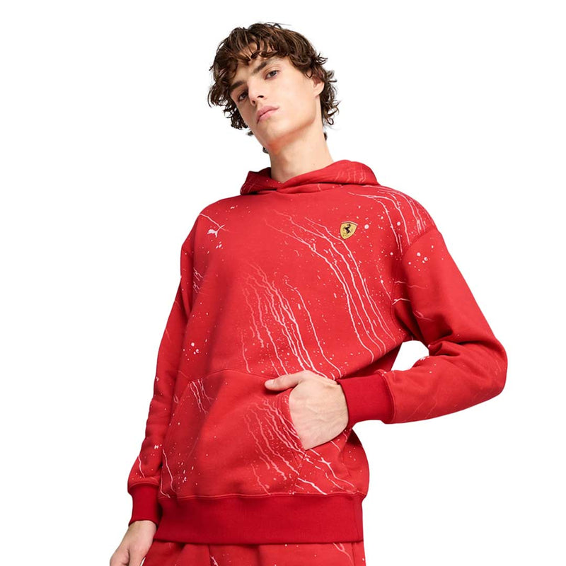 Puma - Men's Puma x Scuderia Ferrari HP Race Splash Hoodie (630485 02)
