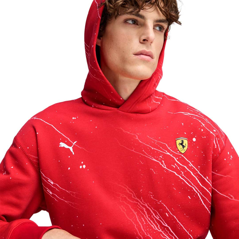 Puma - Men's Puma x Scuderia Ferrari HP Race Splash Hoodie (630485 02)