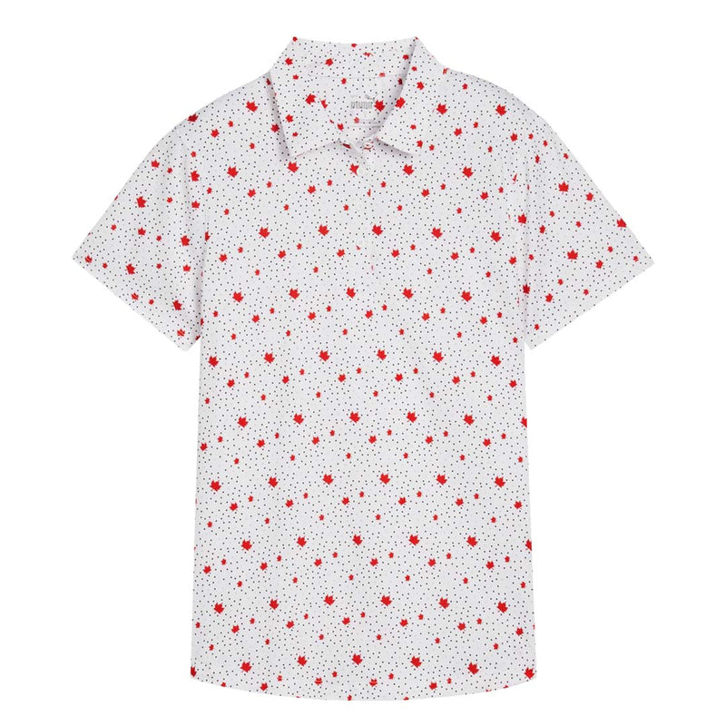 Puma - Women's Canada Oly Maple Dot Polo (627232 01)