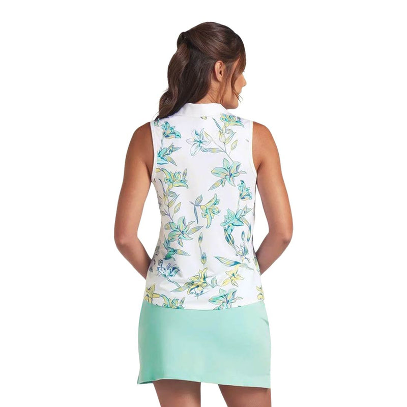 Puma - Women's MATTR Lily Floral Sleeveless Polo (629431 02)