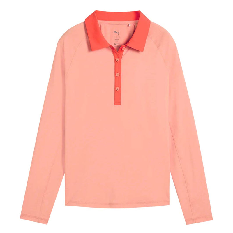 Puma - Women's You-V Long Sleeve Polo (629360 04)