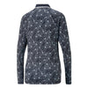 Puma - Women's YouV Island Flower Long Sleeve Polo (539037 01)