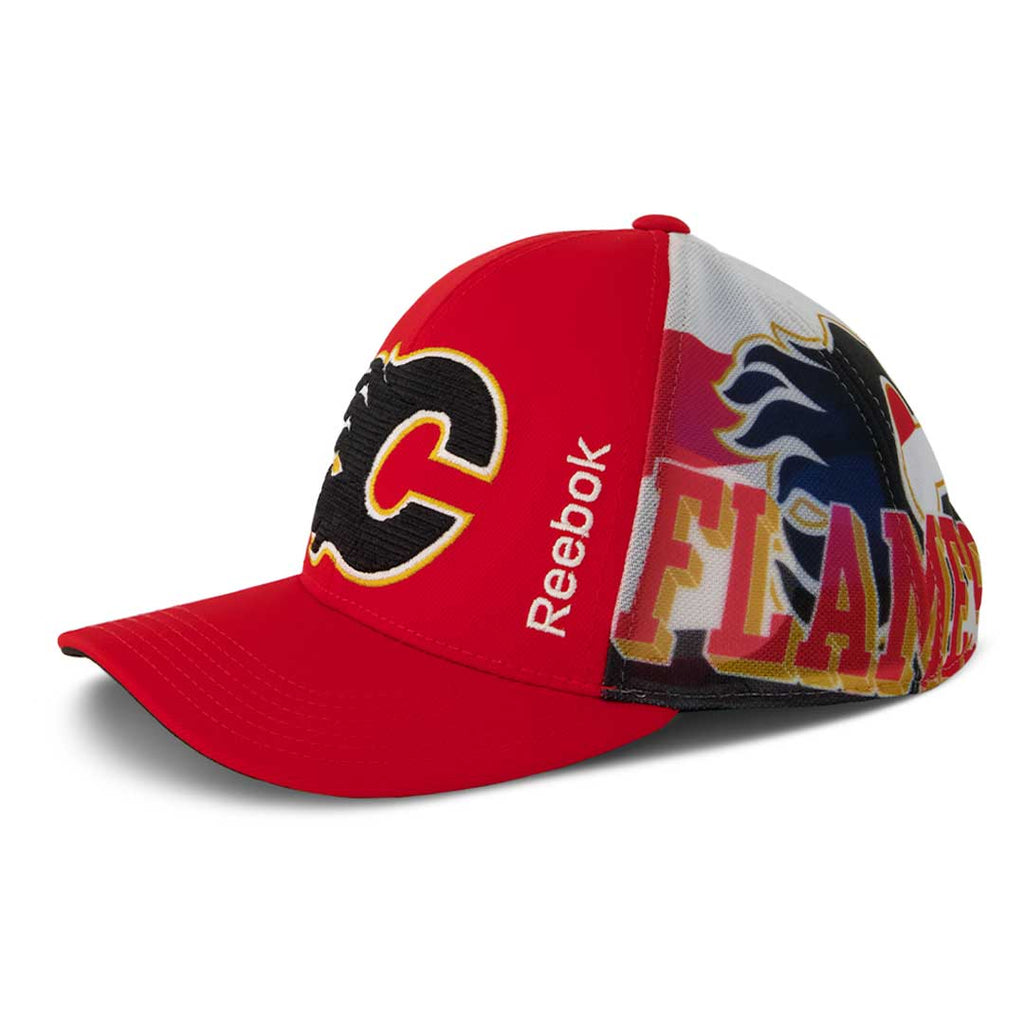 Reebok - Kids' (Youth) Calgary Flames Playoff Cap (K58D78CC)