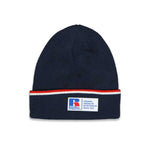 Russel Athletic - Ensemble bonnet et gants en acrylique pour homme (RARU0EBMP2LC1WN 41NVY)