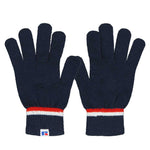 Russel Athletic - Ensemble bonnet et gants en acrylique pour homme (RARU0EBMP2LC1WN 41NVY)