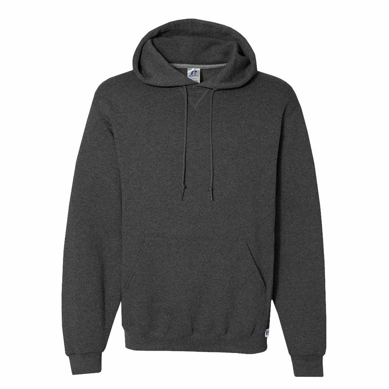 Russell Athletic - Unisex Dri Power Hoodie (695HBM BLK HTHR)