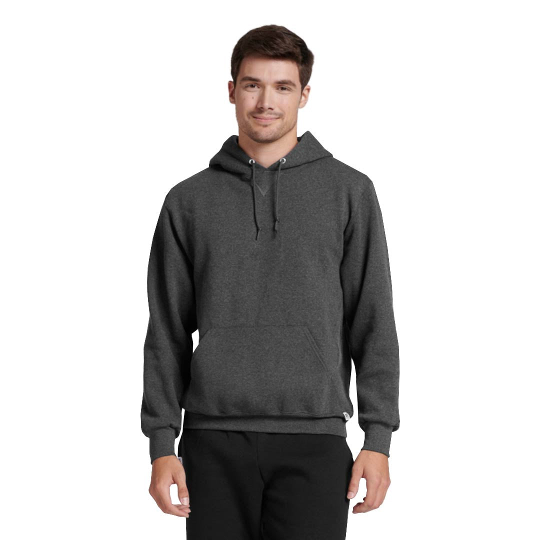Russell Athletic - Unisex Dri Power Hoodie (695HBM BLK HTHR) – SVP