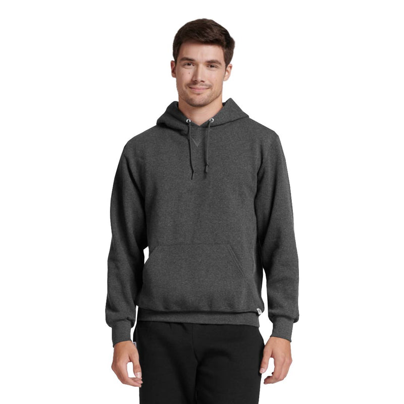 Russell Athletic - Unisex Dri Power Hoodie (695HBM BLK HTHR)