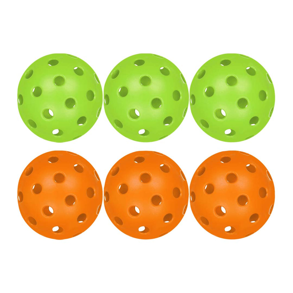 SVP Play - 6 Pack Indoor & Outdoor Pickleballs (SPK028)