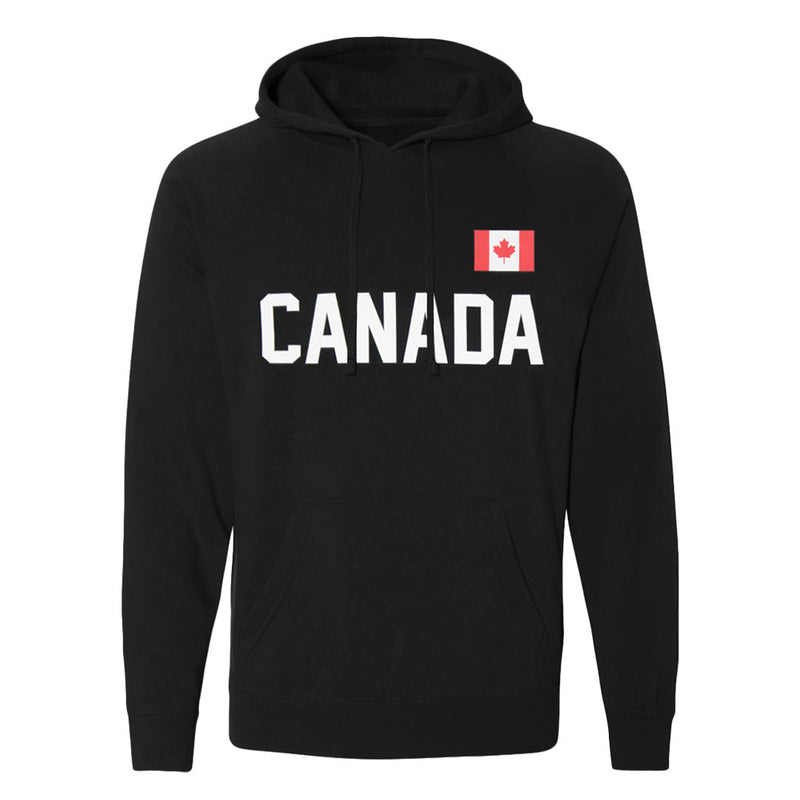 SVP Sports - Men's Canada Flag Hoodie (MEXXPXVMLOFA1PB 00BLK)