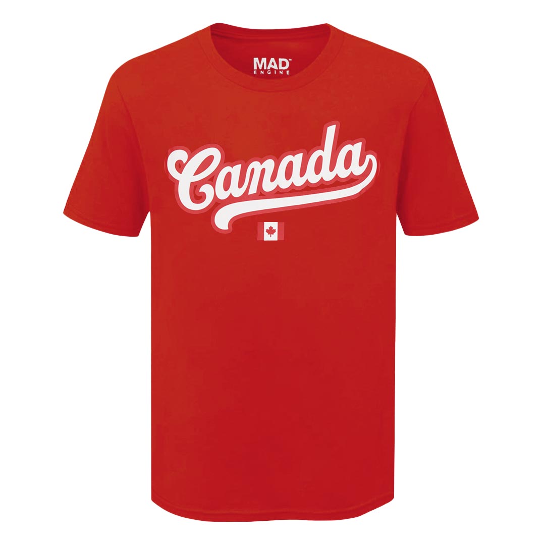 SVP Sports - Men's Canada Flag T-Shirt (MEXXPT8MSC3A1PB 62RED)