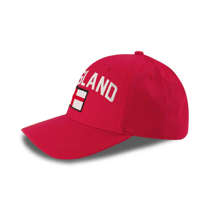 SVP Sports - Men's England Flag Dad Hat (MEXXPSWMHDCC1PB 62RED)