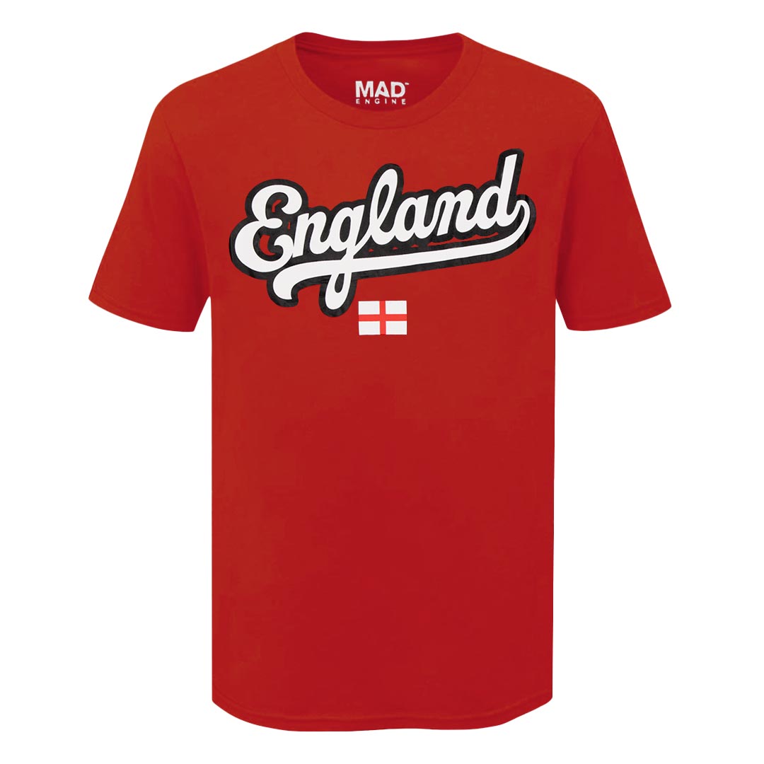 SVP Sports - Men's England Flag T-Shirt (MEXXPTLMSC3A1PB 62RED)