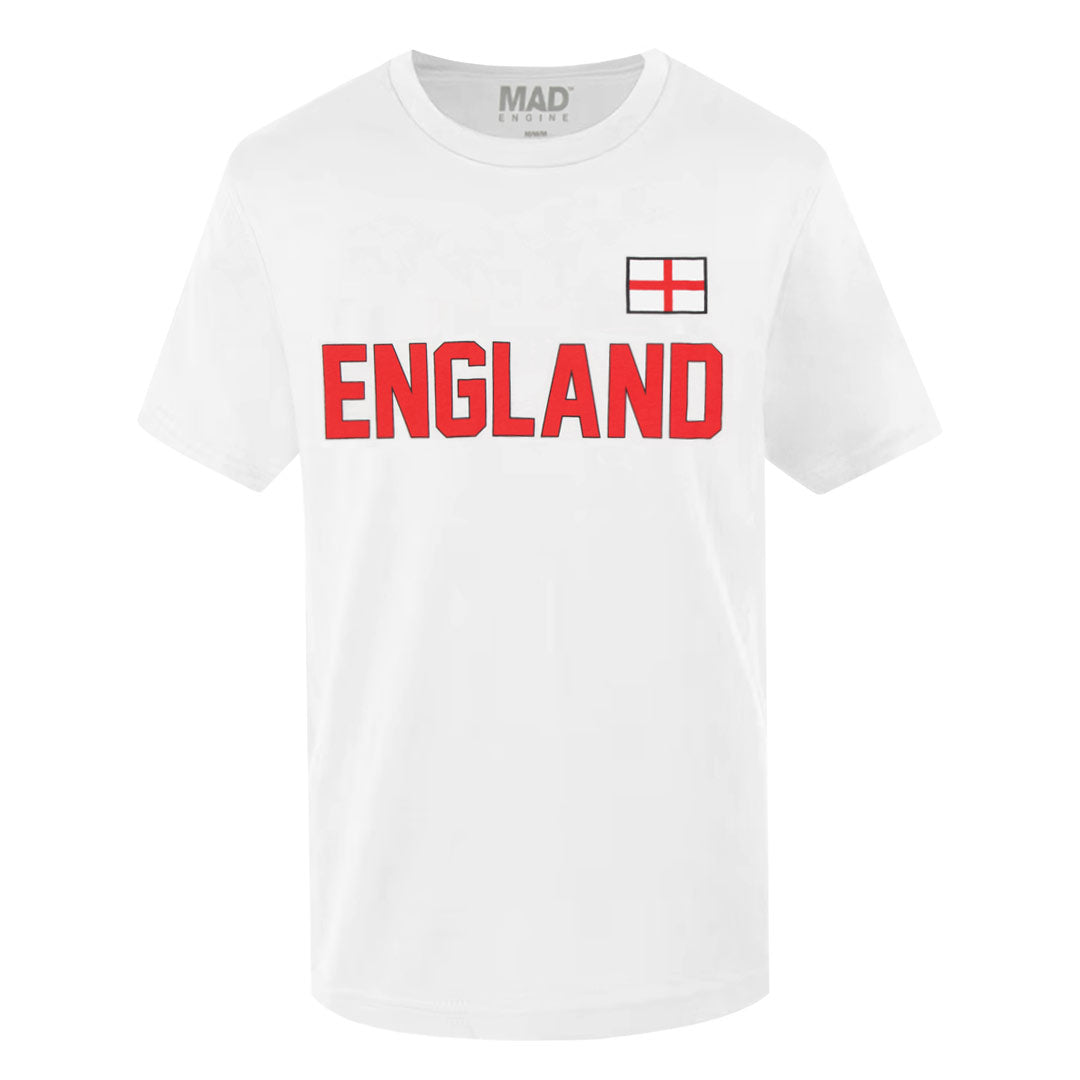 トップス BROCHURE FLAG SHIRTS SVP Sports - Men's England Flag T-Shirt (MEXXPXYMSC3A1PB 10WHT)