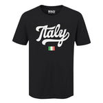 SVP Sports - Men's Italy Flag T-Shirt (MEXXPTQMSC3A1PB 00BLK)