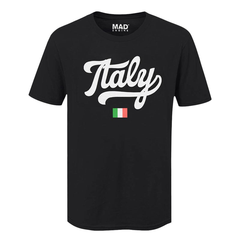 SVP Sports - Men's Italy Flag T-Shirt (MEXXPTQMSC3A1PB 00BLK)