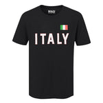 SVP Sports - Men's Italy Flag T-Shirt (MEXXPY1MSC3A1PB 00BLK)