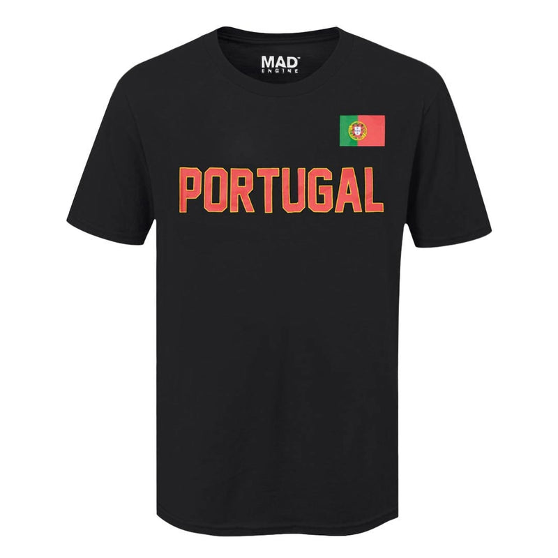 SVP Sports - Men's Portugal Flag T-Shirt (MEXXPY3MSC3A1PB 00BLK)