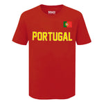 SVP Sports  - Men's Portugal Flag T-Shirt (MEXXPY5MSC3A1PB 62RED)
