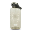 SVP Sports - Bouteille d'eau d'hydratation de 128 oz (128OZ-BLKCLEAR) 
