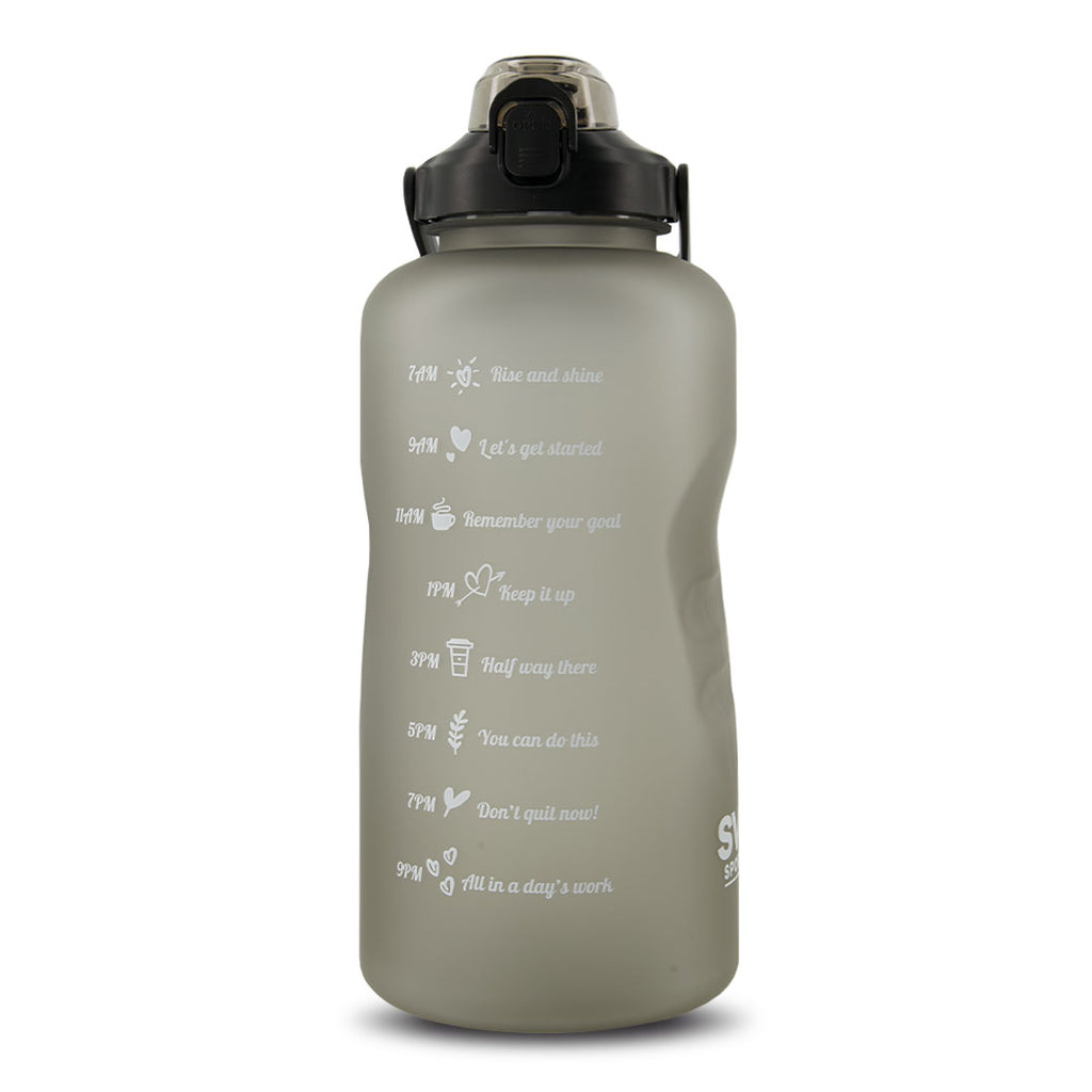 SVP Sports - Bouteille d'eau d'hydratation de 128 oz (128OZ-BLK) 