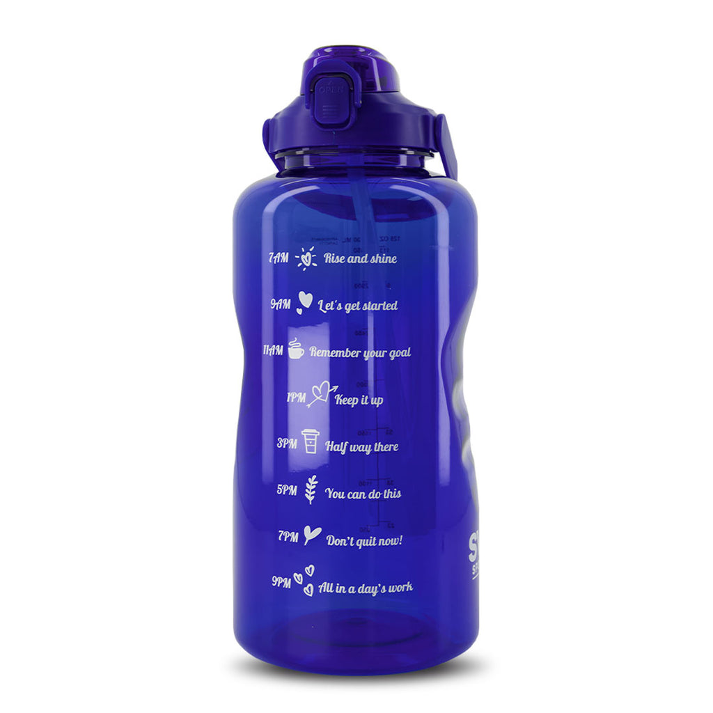 SVP Sports - 128oz Hydration Water Bottle (128OZ-BLUCLEAR)