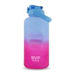 SVP Sports - Bouteille d'eau d'hydratation de 128 oz (128OZ-BLUPNK) 