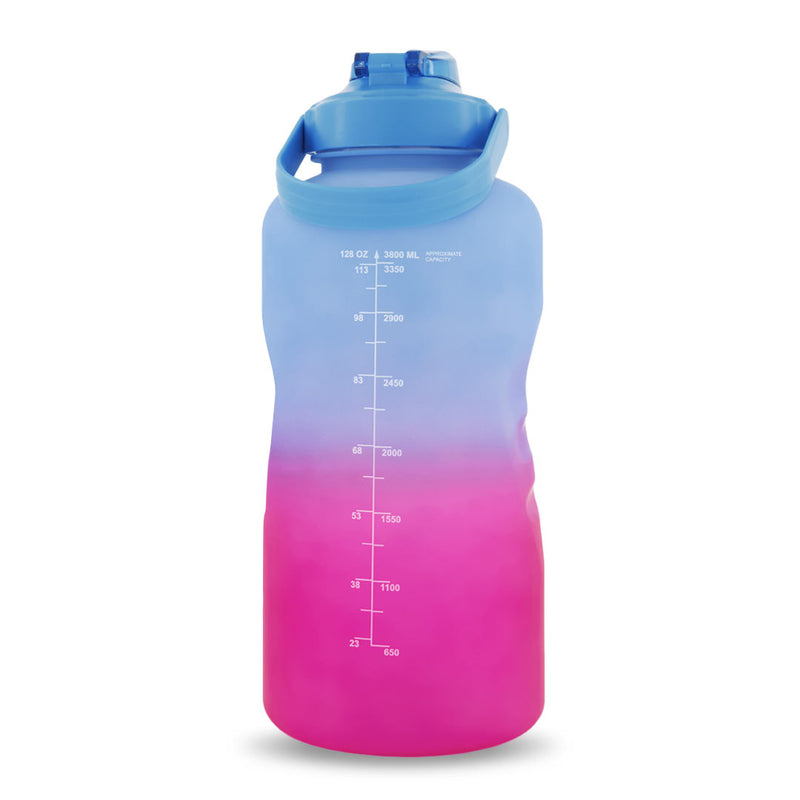 SVP Sports - 128oz Hydration Water Bottle (128OZ-BLUPNK)