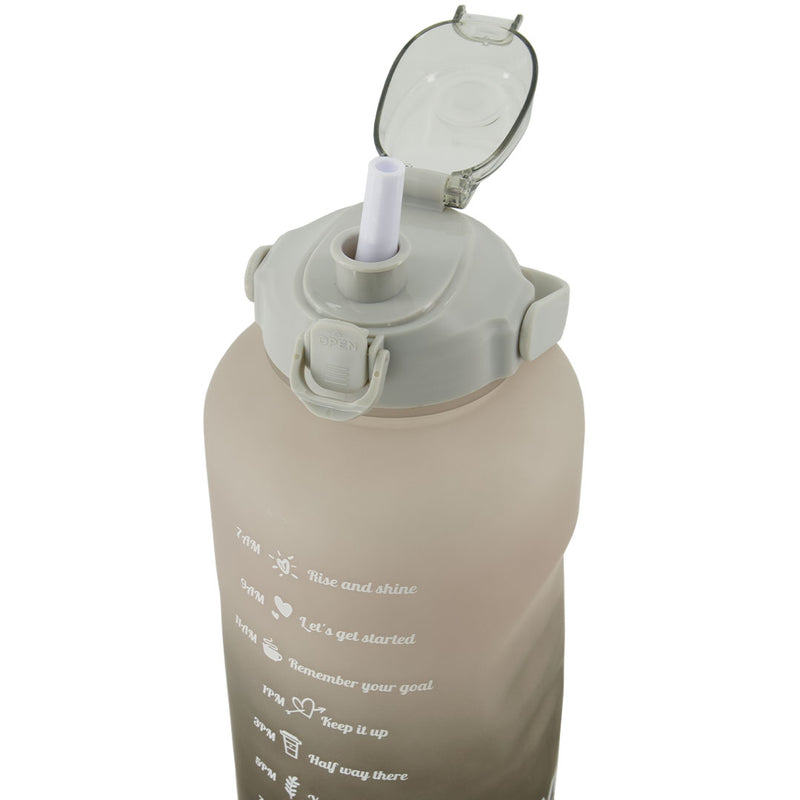 SVP Sports - 128oz Hydration Water Bottle (128OZ-GRYBLK)