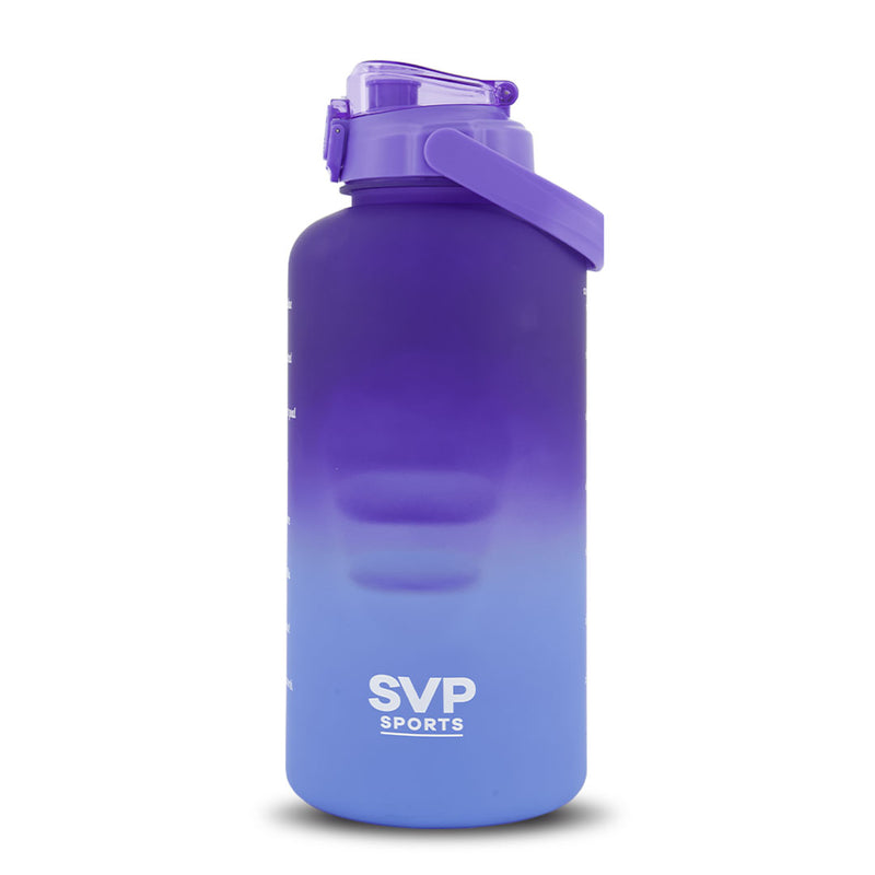 SVP Sports - Bouteille d'eau d'hydratation de 128 oz (128OZ-PURBLU) 