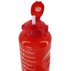 SVP Sports - Bouteille d'eau d'hydratation de 128 oz (128OZ-REDCLEAR) 